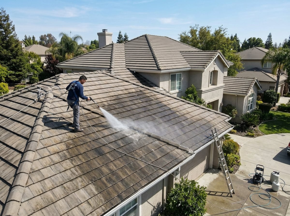 Industrial Roof Cleaning